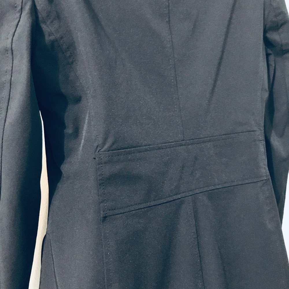 Ann Taylor black trench coat - Picture 7 of 11
